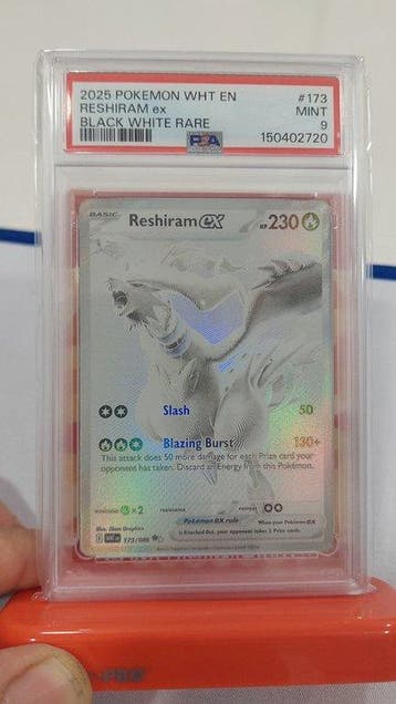 Pokémon - 1 Graded card - Reshiram 173/086 Foil, Full art -