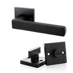 Deurklink Nova zwart en WC slot Piazza niet geveerd - deu..., Ophalen of Verzenden, Nieuw, IJzer, Klink of Kruk