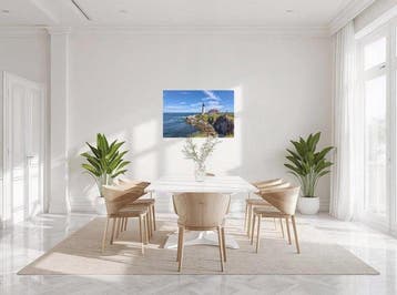 Viktoria Farkas - Coastal Serenity at Cape Elizabeth - Fine