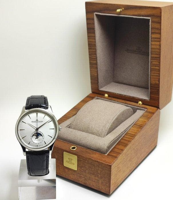 Jaeger-LeCoultre - Master Ultra Thin Moon - Q1368430 - Homme, Handtassen en Accessoires, Horloges | Heren