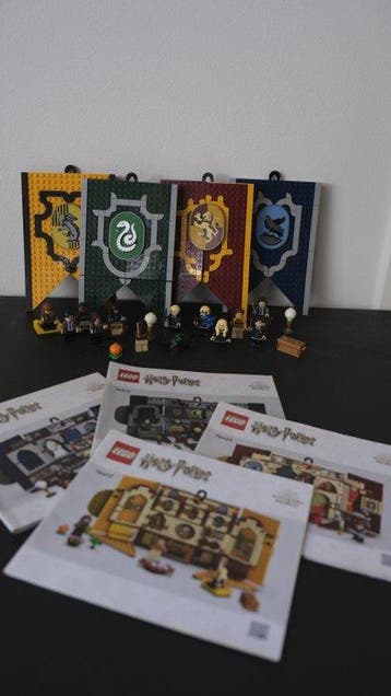 Lego Set - Harry Potter - Hogwarts House Banners Complete, Nieuw