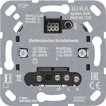 Gira Systeem 3000 Elektronische Schakelaar (Compleet) -, Doe-het-zelf en Bouw, Elektriciteit en Kabels, Verzenden