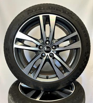Audi A6 S6 C8 | 19 inch Velgen + Zomerbanden, 19 inch, Banden en Velgen, Ophalen of Verzenden, Personenwagen