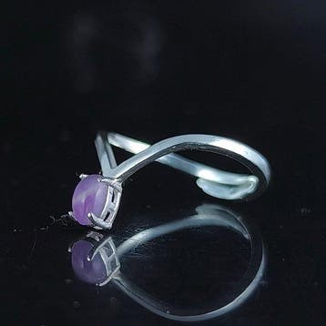 Amethist - Zilver - Ring - amethist