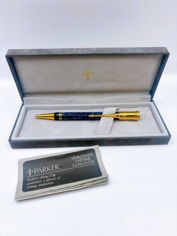 Parker - Parker Duofold Marbled Blue (Lapis Lazuli), Nieuw