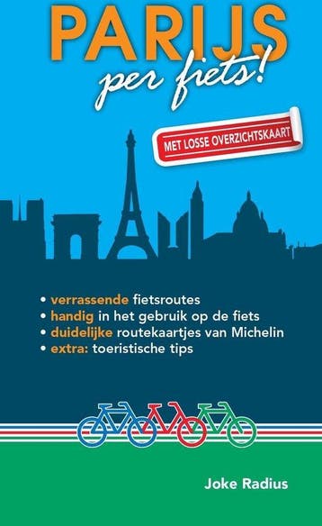 Parijs per fiets 9789080440203 Joke Radius, Verzenden, Gelezen, Joke Radius