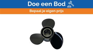 Bieden: Michigan Vortex 3-Blade Aluminium Propeller 10 1/8, Watersport en Boten, Ophalen of Verzenden, Nieuw