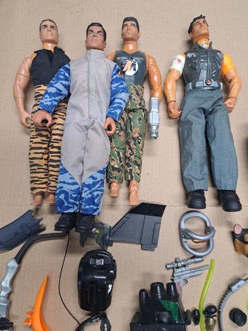 Action Man - Action figure Action Man accessoires set -