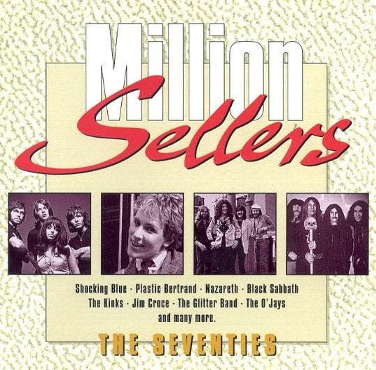 Various - Million Sellers The Seventies 6 (CD, 1992), Cd's en Dvd's, Cd's | Rock, Zo goed als nieuw, Verzenden