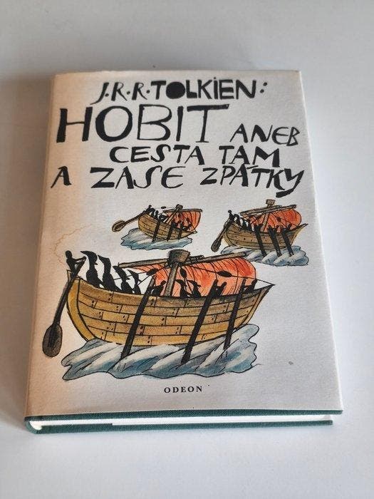 J.R.R. Tolkien - Hobit aneb Cesta tam a zase zpátky - 1991, Antiquités & Art, Antiquités | Livres & Manuscrits