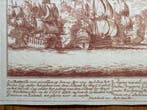 Peter Schenk - Red copper engraving : Naval Battle off the, Boeken, Nieuw
