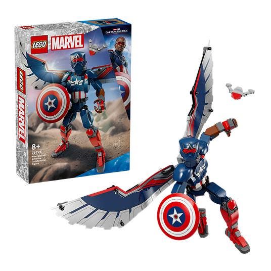 LEGO Marvel - New Captain America Construction Figure- 76296, Collections, Collections Autre, Envoi