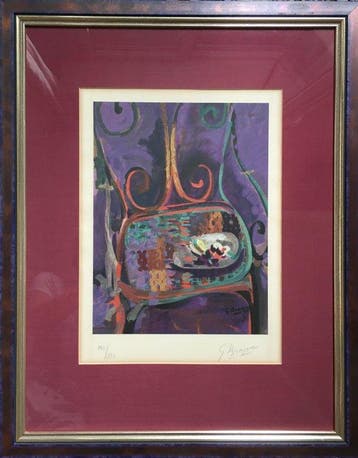 Georges Braque (1882-1963) - La Chaise, Antiquités & Art