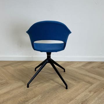 SCAB Design Lady B  stoel, blauw - zwart