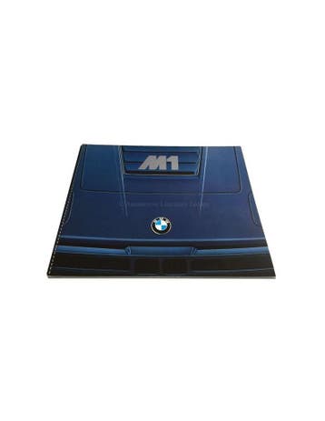 1978 BMW M1 BROCHURE FRANS, Ophalen of Verzenden