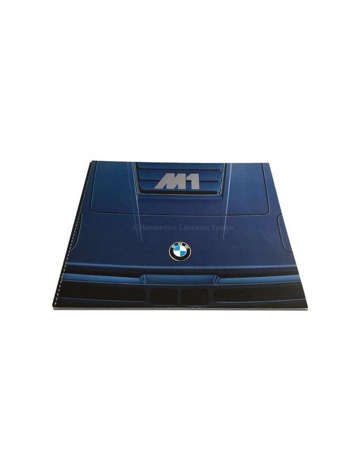 1978 BMW M1 BROCHURE FRANS, Livres, Autos | Brochures & Magazines, Enlèvement ou Envoi