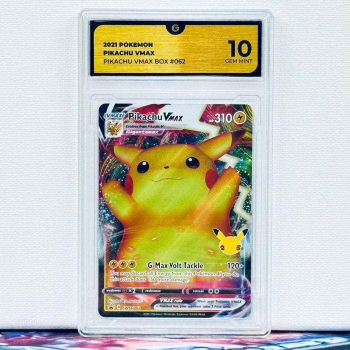 Pokémon Graded card - PIKACHU 062 - Pokémon - GG 10, Hobby & Loisirs créatifs, Jeux de cartes à collectionner | Pokémon