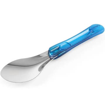 IJsschep/-Spatel | RVS/Kunststof | Blauw | Handvat | 260mm, Verzenden, Nieuw in verpakking