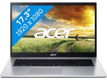 Acer Aspire 3 A317-54-52BV - Laptop - QWERTZ toetsenbord, Computers en Software, Windows Laptops, Verzenden, Zo goed als nieuw