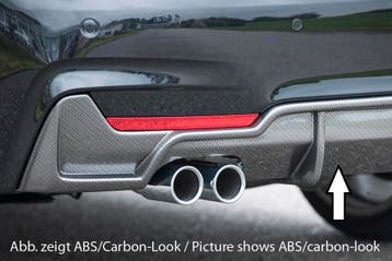 Rieger diffuser | geschikt voor BMW 4-Serie F32 / F33 / F36, Verzenden