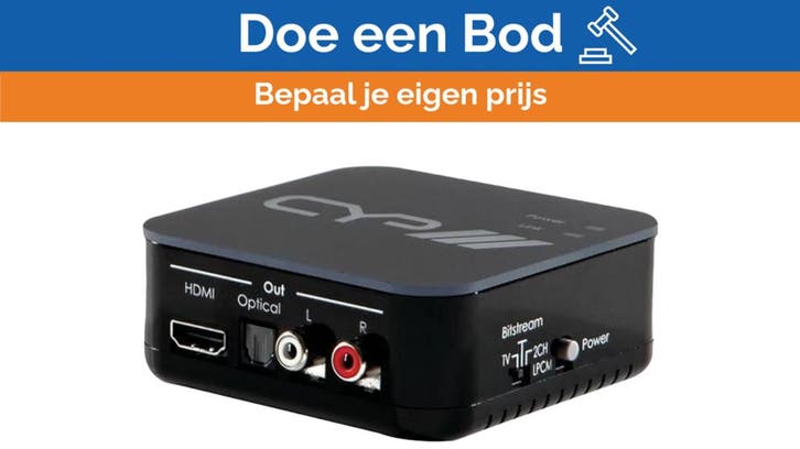 Bieden: CYP AU-11CD HDMI Audio De-embedder met 5.1 Surround, Watersport en Boten, Navigatiemiddelen en Scheepselektronica, Ophalen of Verzenden