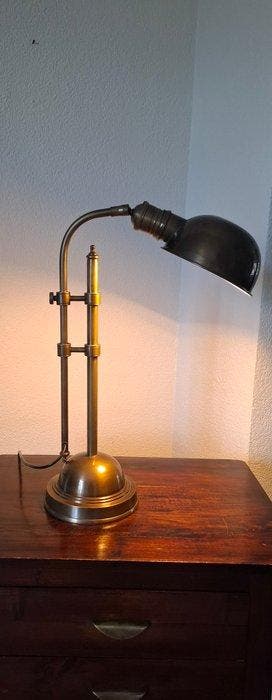 Bureaulamp - Metaal- Brons - Bureau / Tafellamp, Antiek en Kunst, Curiosa en Brocante