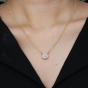 Zonder minimumprijs - Hanger - 14 karaat Geel goud - 2.00ct.