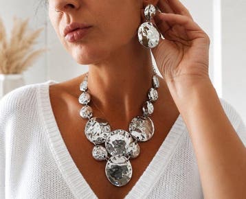 Sans prix de réserve - Ensemble de bijoux 2 pièces Argent