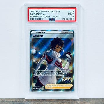 Pokémon Graded card - Candela 228 – Pokémon - PSA 9, Nieuw