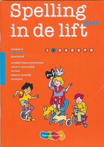 Spelling in de Lift Plus werkboek niveau 2 (per stuk), Boeken, Verzenden, Nieuw
