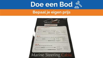 Bieden: Multiflex SC-18 Steering Cable for LM-H-201 Helm -, Watersport en Boten, Ophalen of Verzenden, Nieuw