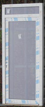 pvc buitendeur , deur , achterdeur 103 x 250 wit, Doe-het-zelf en Bouw, 100 tot 120 cm, 215 cm of meer, Nieuw, Ophalen of Verzenden