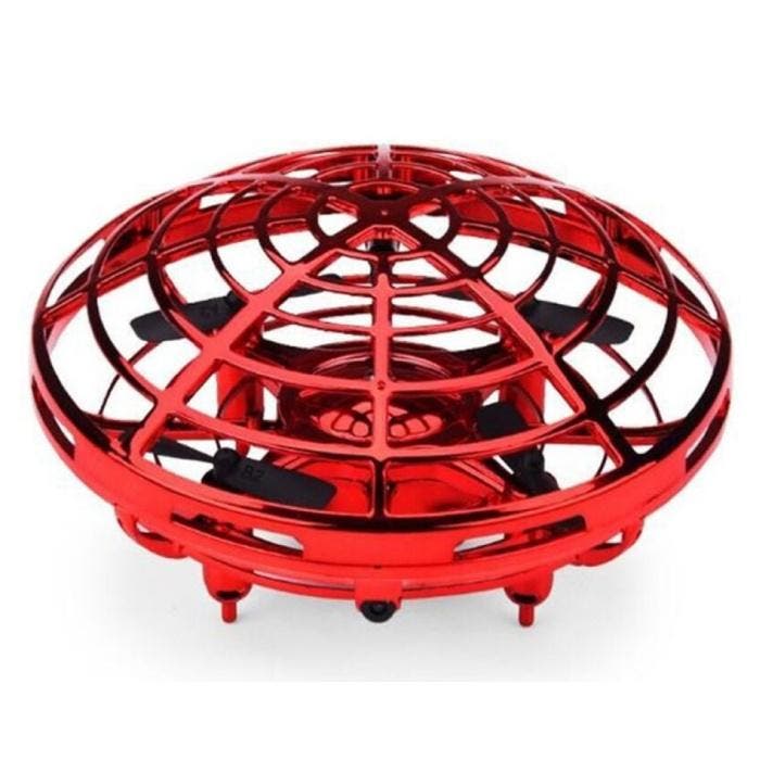 Mini RC UFO Drone Quadcopter Helikopter Speelgoed Rood, Hobby en Vrije tijd, Modelbouw | Radiografisch | Overige, Nieuw, Verzenden