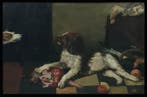 École Flamande (XVII-XVIII) - Bagarre de Chiens- XL