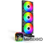 Montech HyperFlow Digital 360 ARGB Zwart, Verzenden