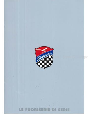 1990 GIANNINI PROGRAMMA BROCHURE ITALIAN