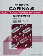 1994 TOYOTA CARINA E ELECTRISCHE (SUPPLEMENT) SCHEMA