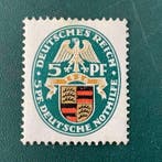 Empire allemand 1927 - 5 Pf Secours durgence avec filigrane
