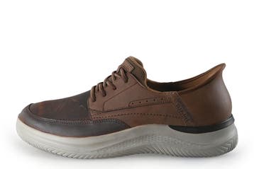 Skechers Instappers in maat 43 Bruin, Vêtements | Hommes, Chaussures, Verzenden, Overige typen
