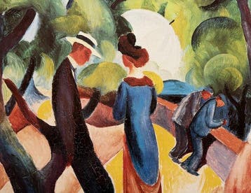 August Macke (1887-1914) - Promenade