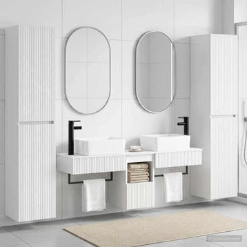 vidaXL Badkamermeubel Set 5 st Hoogglans Wit 33 x 34,5 x 160, Verzenden, Nieuw