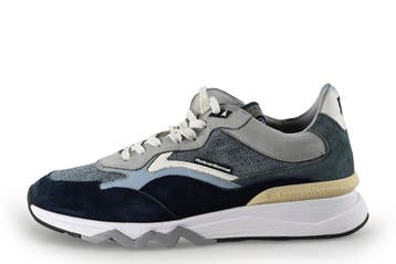 Floris van Bommel Sneakers in maat 42 Blauw, Kleding | Heren, Floris van Bommel, Zo goed als nieuw, Sneakers, Verzenden