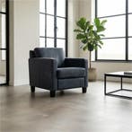 Leren fauteuil Smart, Huis en Inrichting, Nieuw, Ophalen of Verzenden, Bohemian, Eigentijds, Modern, Retro, 50 tot 75 cm
