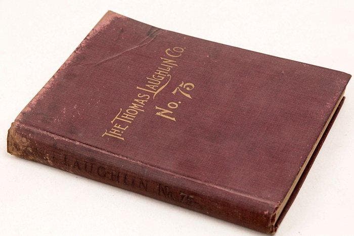 The Thomas Laughlin - The Thomas Laughlin Co. Catalogue No., Antiquités & Art, Antiquités | Livres & Manuscrits