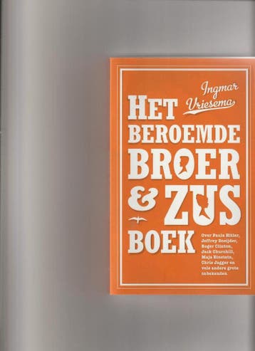 Het beroemde broer & zus boek 9789400401143 Ingmar Vriesema, Verzenden, Gelezen, Ingmar Vriesema