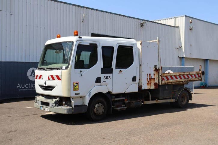 Veiling: Vrachtwagen Kipper Renault Midlum 150 Dci Diesel 15, Auto's, Vrachtwagens, Ophalen