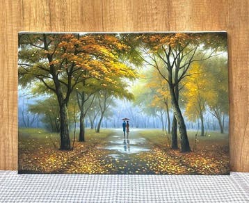 Sergei Stoev (1971) - Rainy autumn park