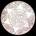 Maroc. Mulay Yusuf. 5 Dirhams 1336 H. (1918) Paris mint.