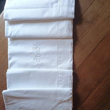 Laken - 310 cm - 205 cm - Doek en linnen, Antiek en Kunst