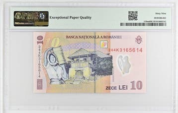 Roemenië. - 10 Lei - 2024 - Pick 119m (Zonder minimumprijs)